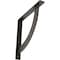 Ekena Millwork Bulwark Steel Bracket, Antiqued Warm Silver 2"W x 16"D x 16"H BKTM02X16X16BUAWS - alternate 1